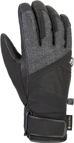 Reusch Beat GTX 4901340 7721 black grey front